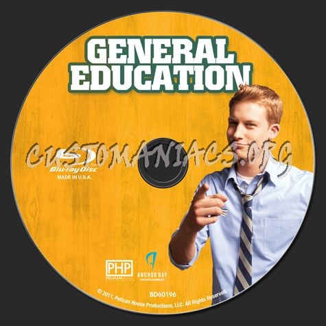 General Education blu-ray label