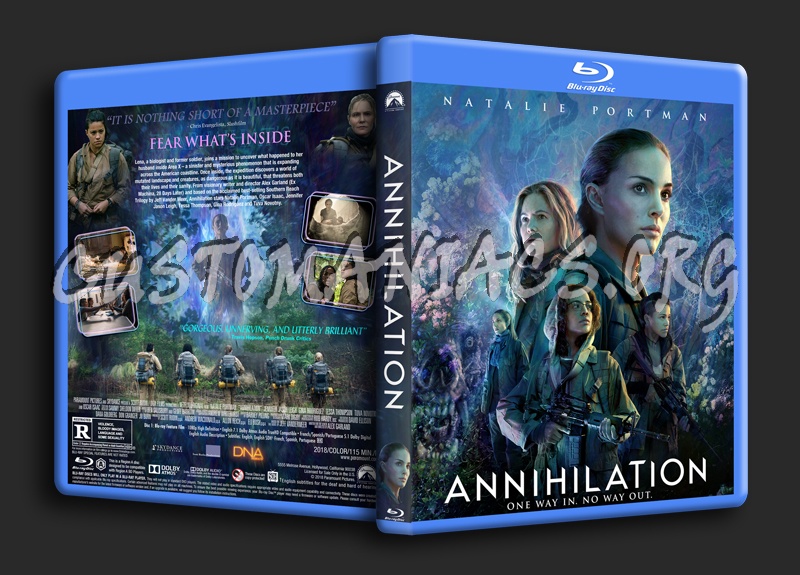 Annihilation dvd cover