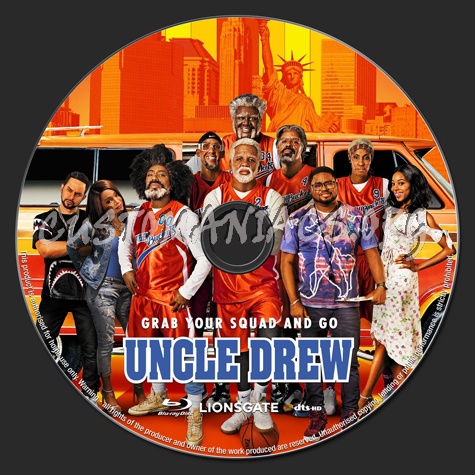 Uncle Drew blu-ray label