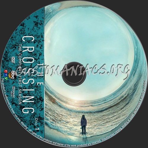 The Crossing Season 1 dvd label