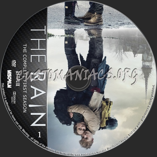 The Rain Season 1 dvd label