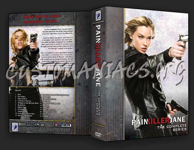 Painkiller Jane - TV Collection dvd cover