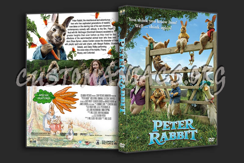 Peter Rabbit dvd cover