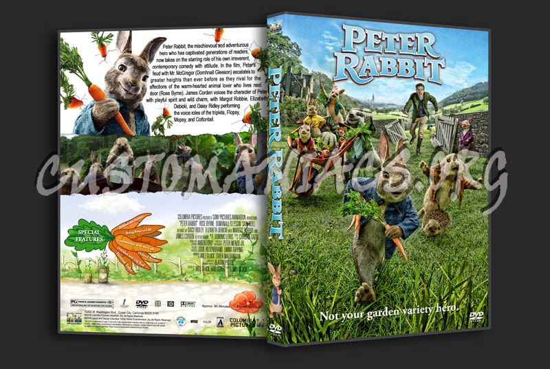 Peter Rabbit dvd cover