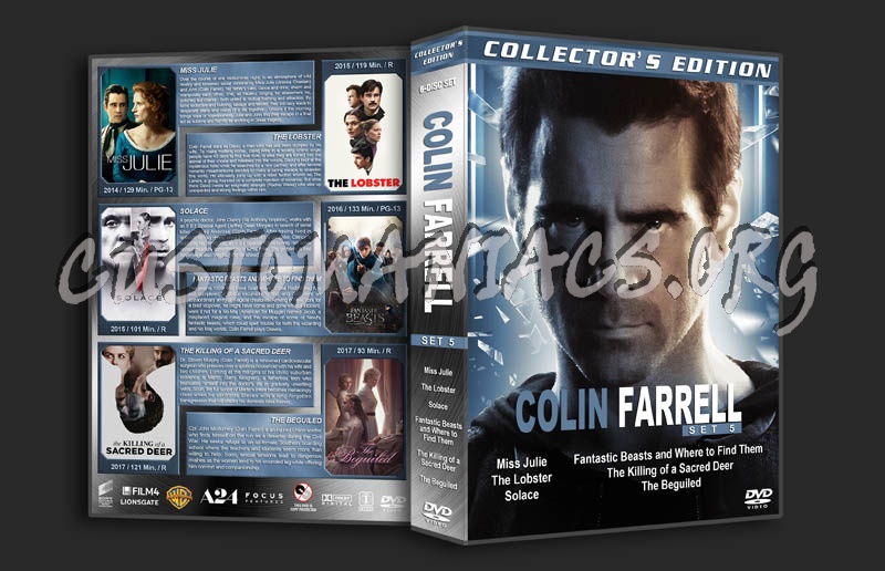 Colin Farrell Collection - Set 5 dvd cover
