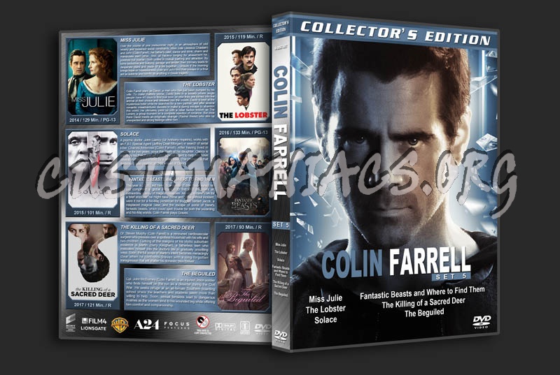 Colin Farrell Collection - Set 5 dvd cover