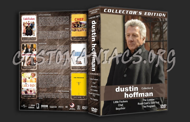 Dustin Hoffman Collection 6 dvd cover