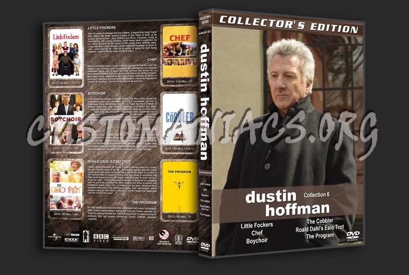 Dustin Hoffman Collection 6 dvd cover
