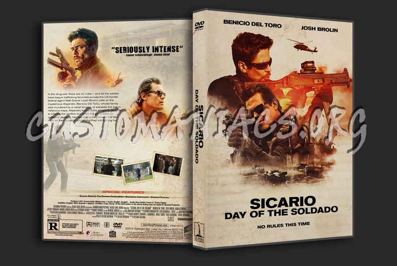 Sicario: Day Of The Soldado dvd cover