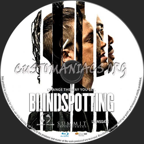 Blindspotting blu-ray label