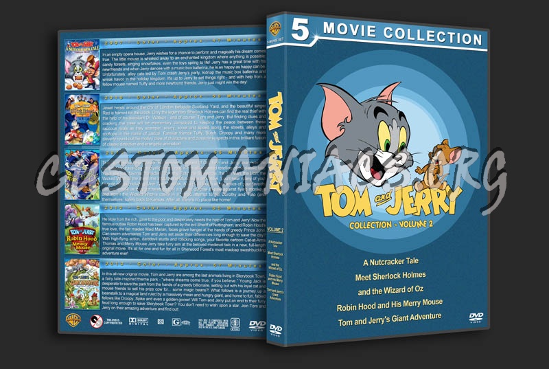 Tom and Jerry Collection - Volume 2 dvd cover