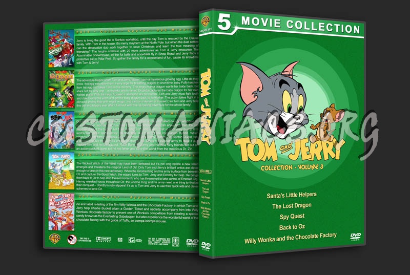 Tom and Jerry Collection - Volume 3 dvd cover