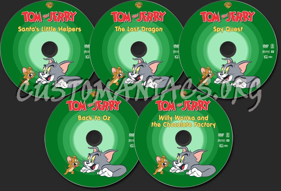 Tom and Jerry Collection - Volume 3 dvd label