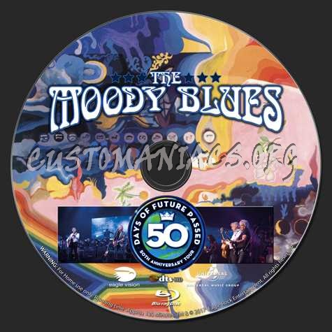 The Moody Blues: Days of Future Passed Live blu-ray label