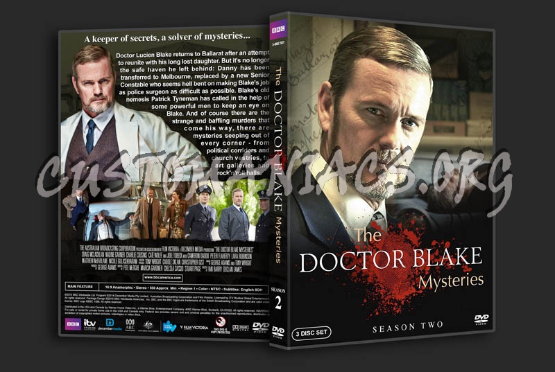 The Doctor Blake Mysteries - Seasons 1-4 dvd cover