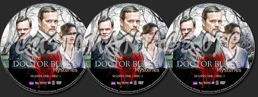 The Doctor Blake Mysteries - Season 1 dvd label