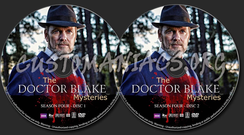 The Doctor Blake Mysteries - Season 4 dvd label