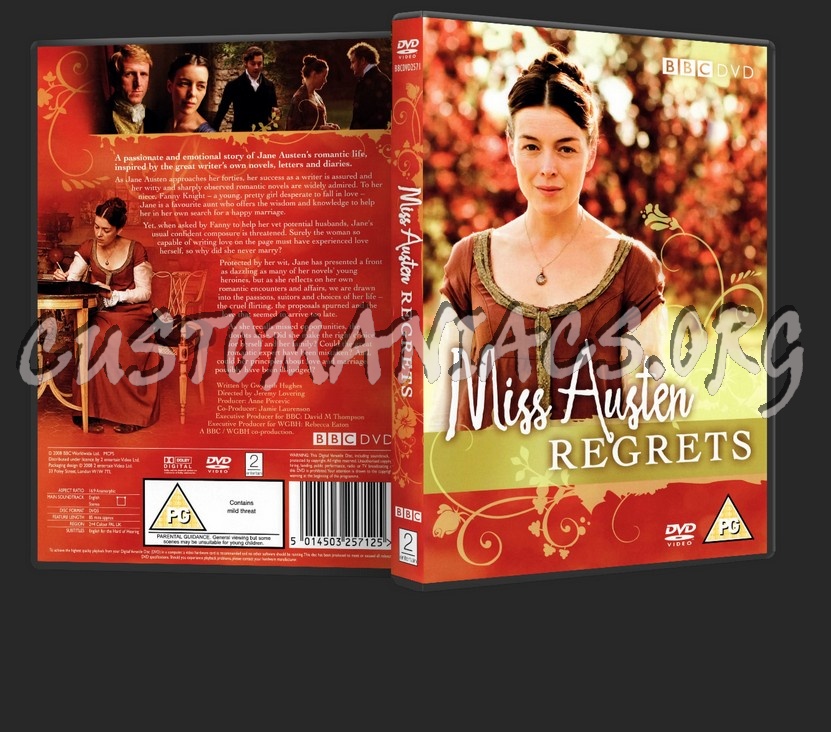 Miss Austen Regrets dvd cover