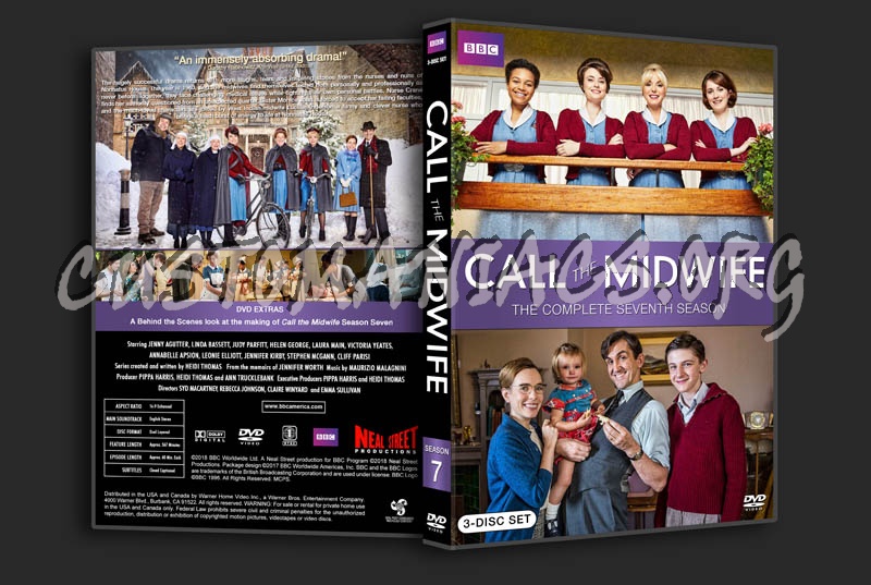 Call the Midwife - Season 7 dvd cover