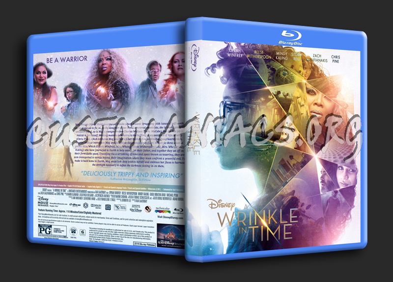 A Wrinkle In Time (2018) dvd cover