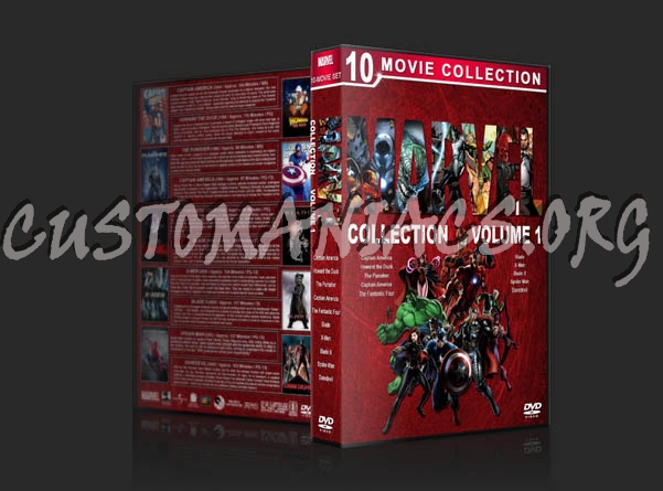 Marvel Collection - Volume 1 dvd cover