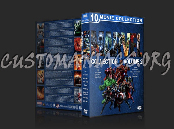 Marvel Collection - Volume 2 dvd cover