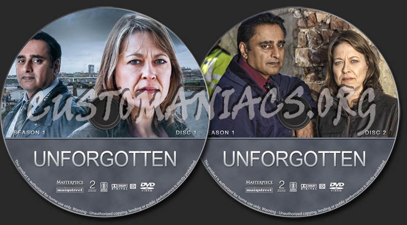 Unforgotten - Season 1 dvd label