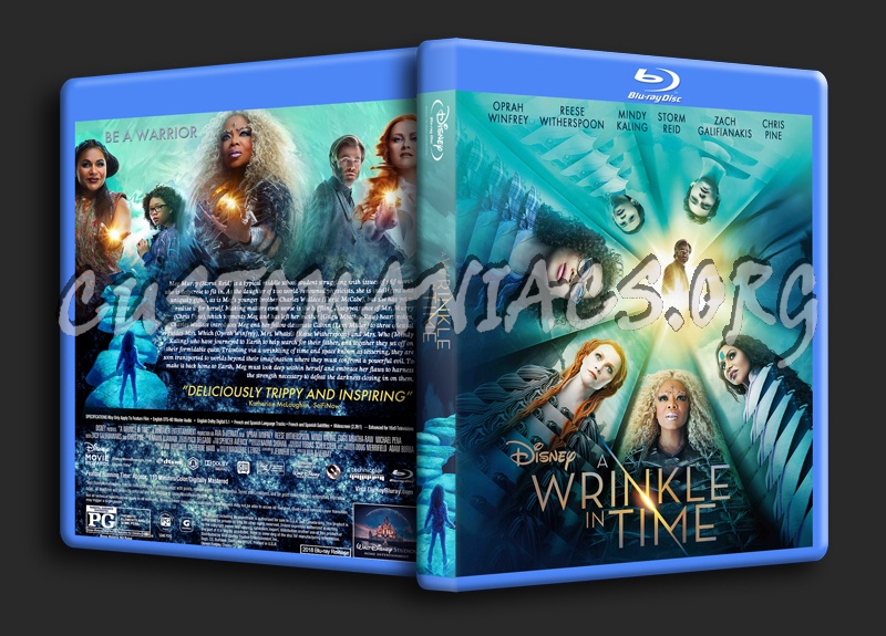 A Wrinkle In Time (2018) dvd cover