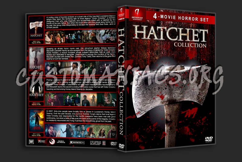 Hatchet Collection dvd cover