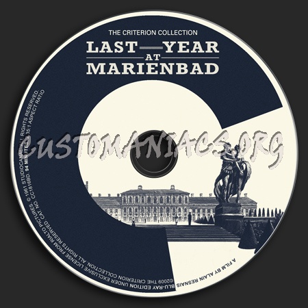 478 - Last Year At Marienbad dvd label