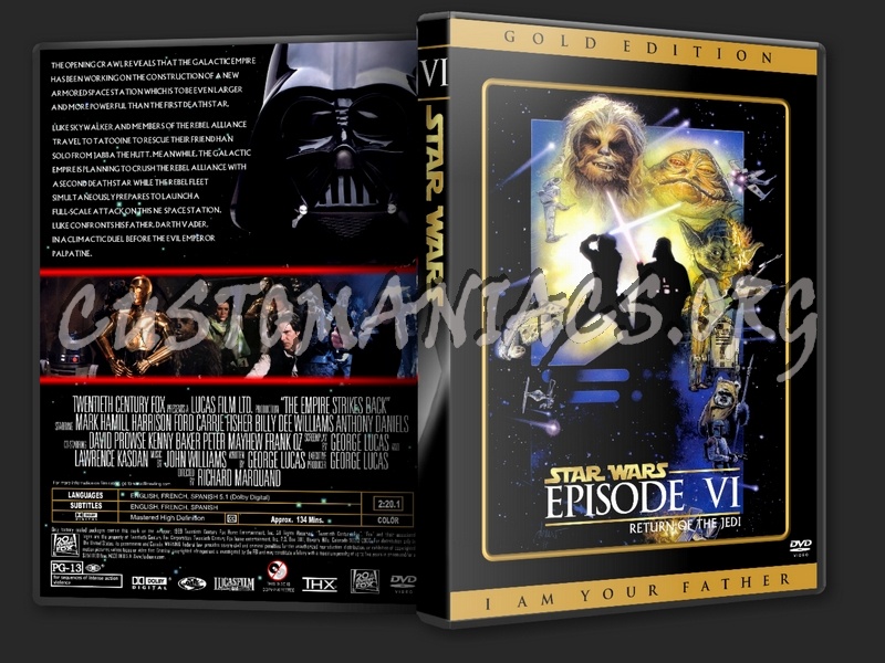 Star Wars Episode VI (Return of the Jedi) dvd cover