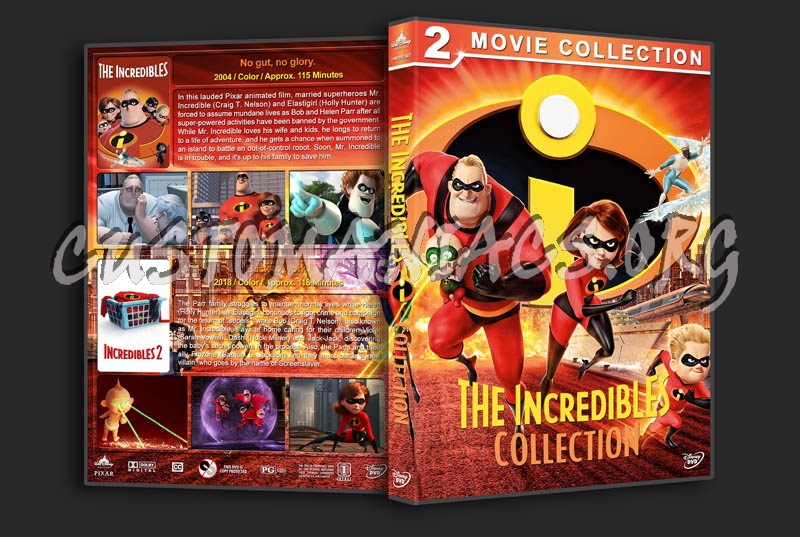 The Incredibles Collection dvd cover