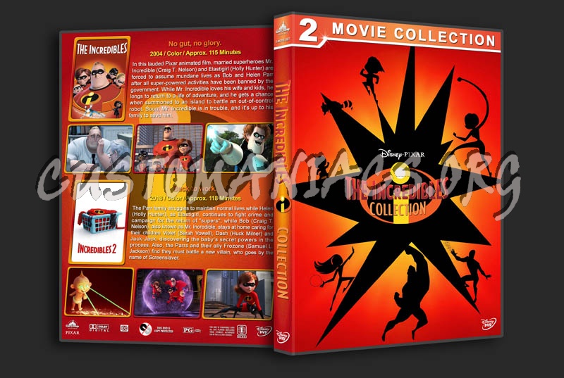 The Incredibles Collection dvd cover