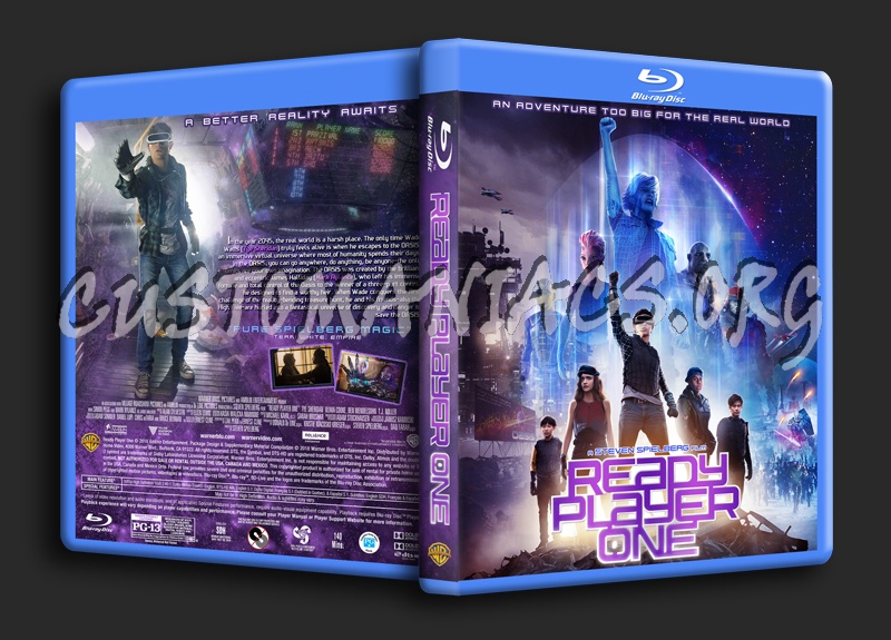 Ready Player One dvd cover