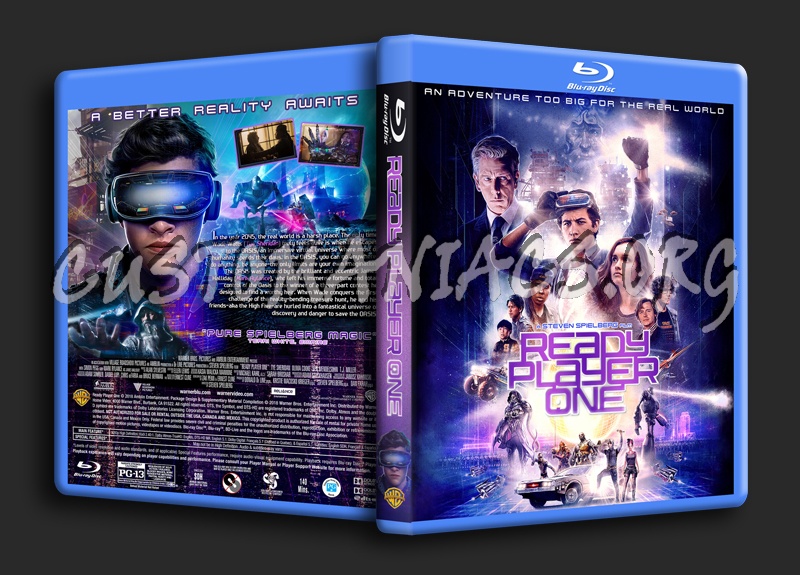 Ready Player One dvd cover