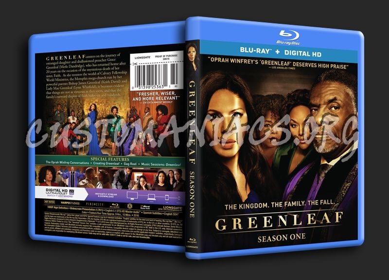 Greenleaf Season 1 blu-ray cover
