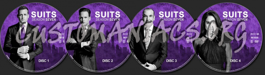Suits - Season 7 dvd label