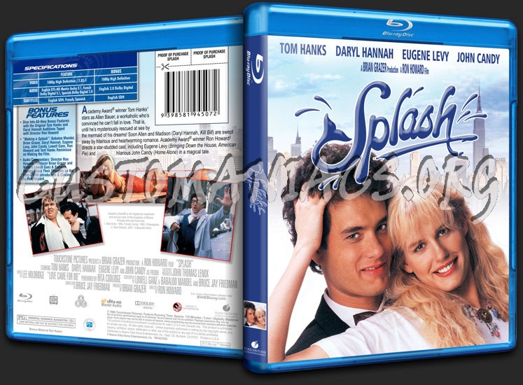 Splash blu-ray cover