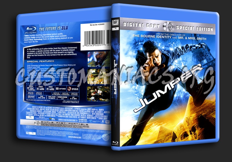 Jumper blu-ray cover