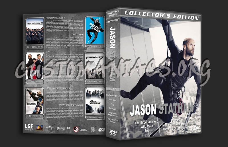 Jason Statham - Set 5 dvd cover