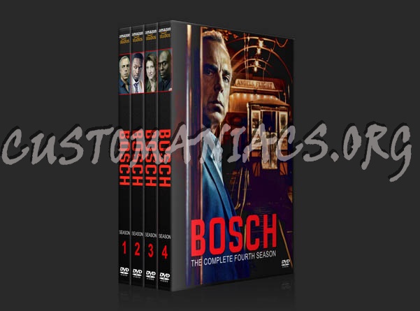 Bosch - Seasons 1-4 dvd cover