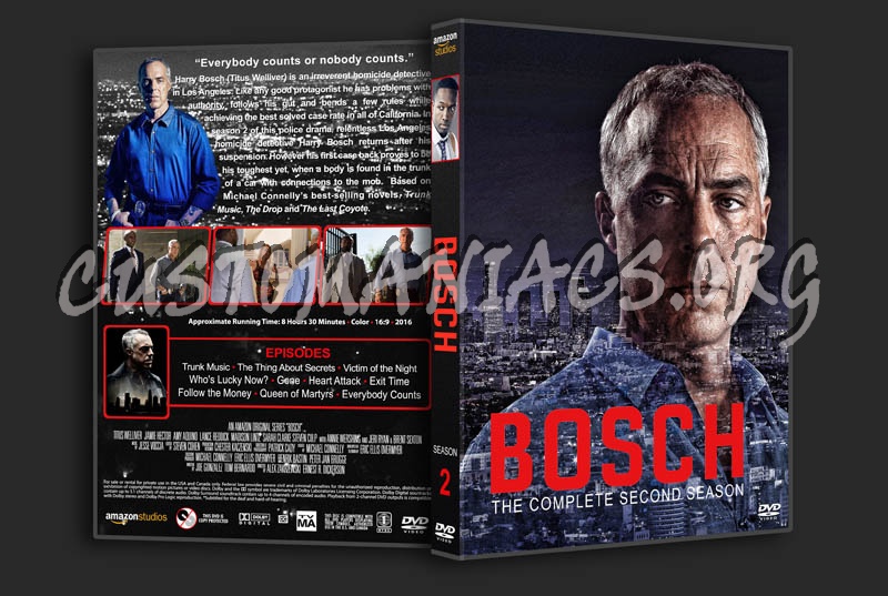 Bosch - Seasons 1-4 dvd cover