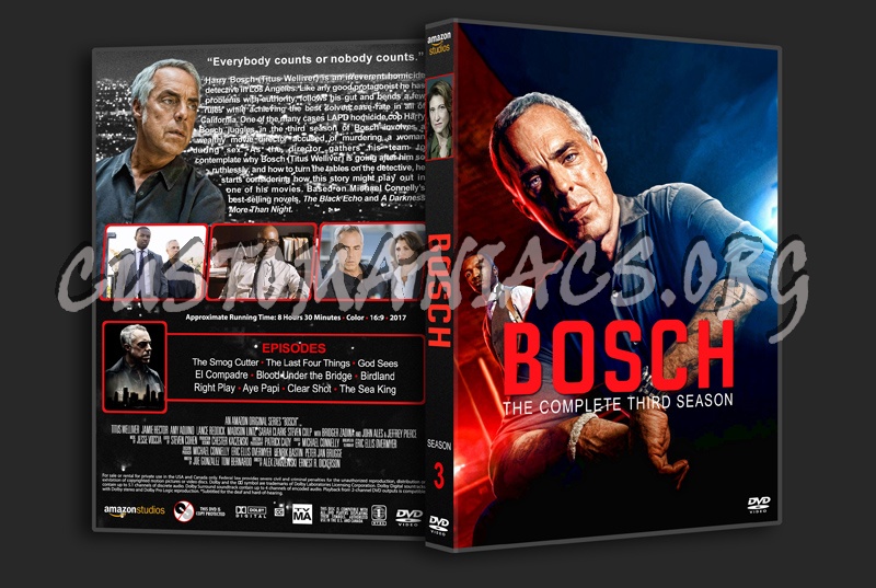 Bosch - Seasons 1-4 dvd cover