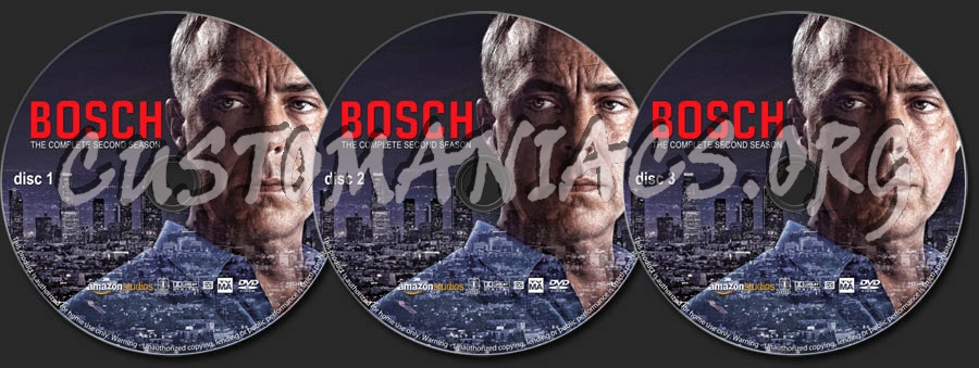 Bosch - Season 2 dvd label