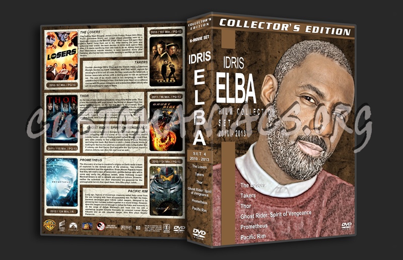 Idris Elba Filmography - Set 4 (2010-2013) dvd cover