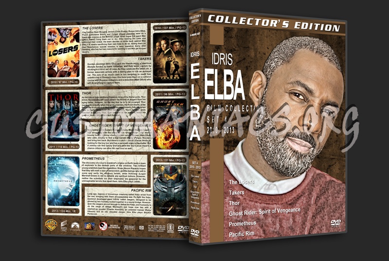 Idris Elba Filmography - Set 4 (2010-2013) dvd cover