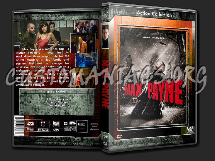 Max Payne 2008 dvd cover