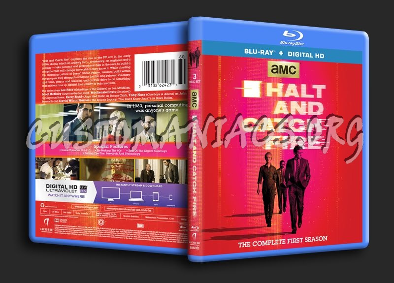 Halt and Catch Fire Season 1 blu-ray cover