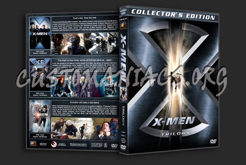 X-MEN: The Original Trilogy dvd cover