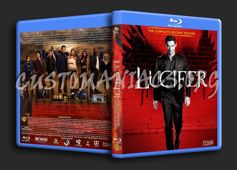 Lucifer Season 2 dvd cover